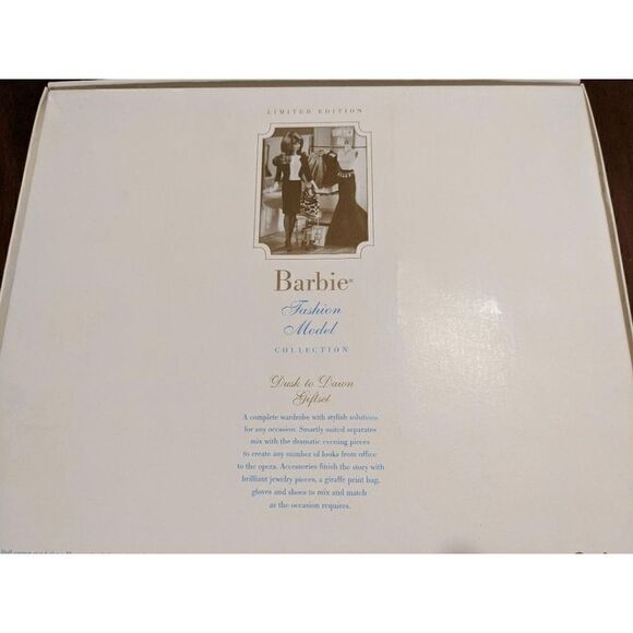 RARE 2000 MATTEL SILKSTONE BARBIE FASHION MODEL COLLECTION "FROM DUSK TIL DAWN" - Picture 8 of 9